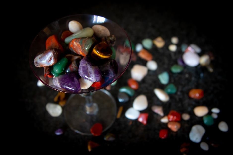 Assorted loose gemstones